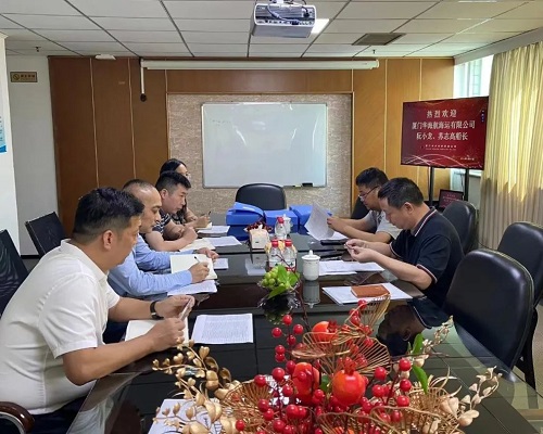 厦门华海航海运有限公司岸基管理人员莅临我司开展年度船员劳务审核